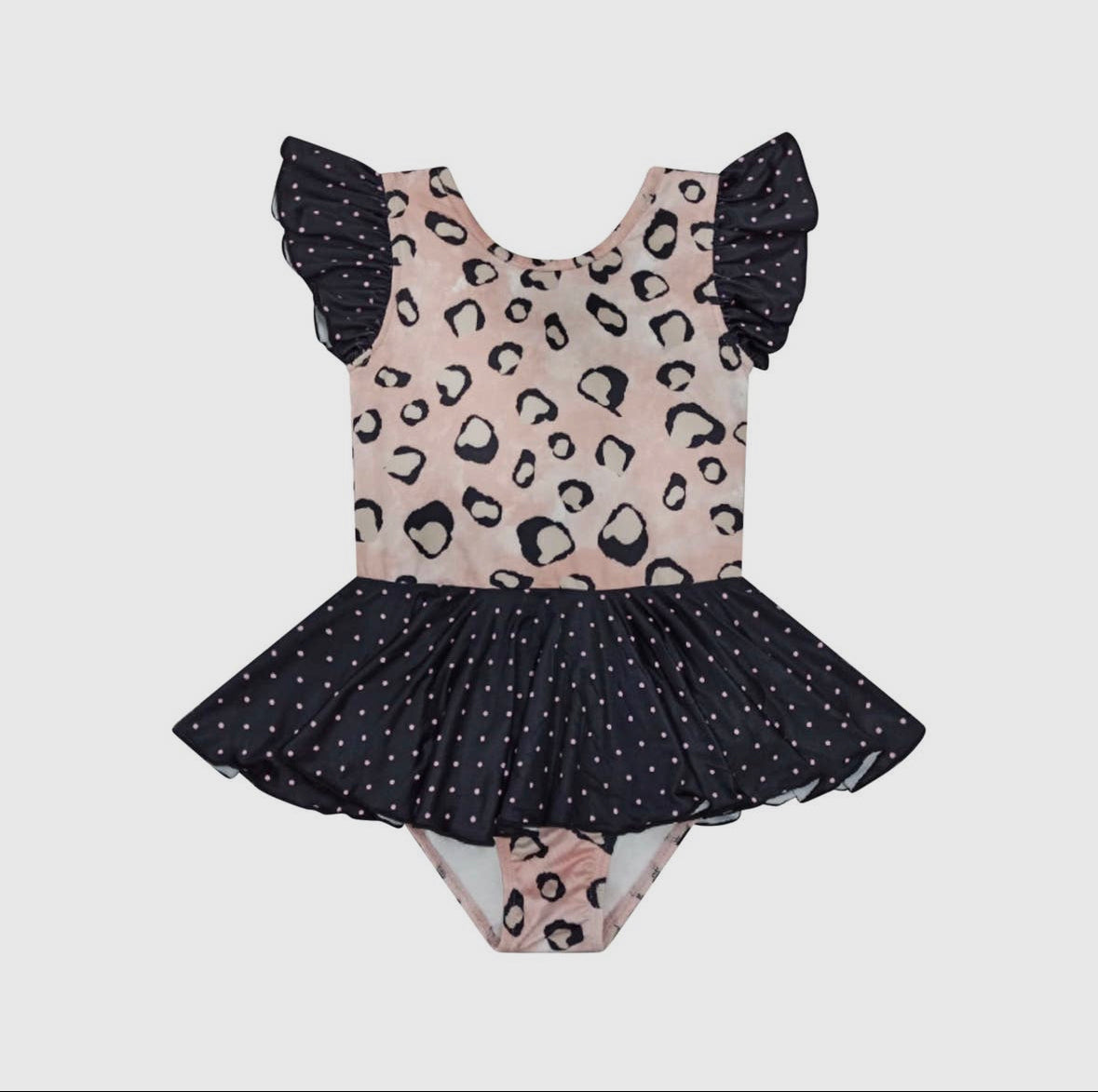 Black/Pink Leo Skirted Leo