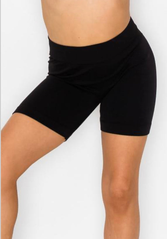 Black Bike Shorts
