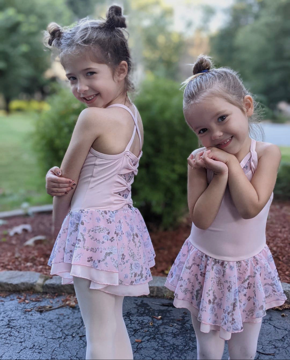 Halter Leo with Back Bow Skirted Leo