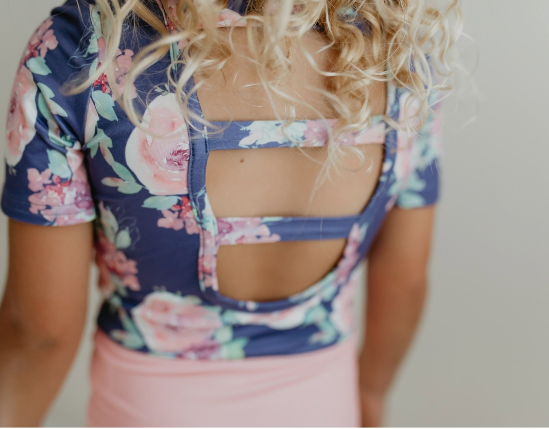 Lavender Rose Leotard