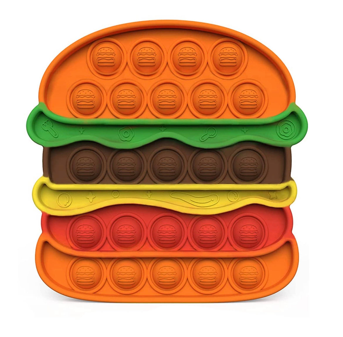 Food Themed Pop It Fidget Toys