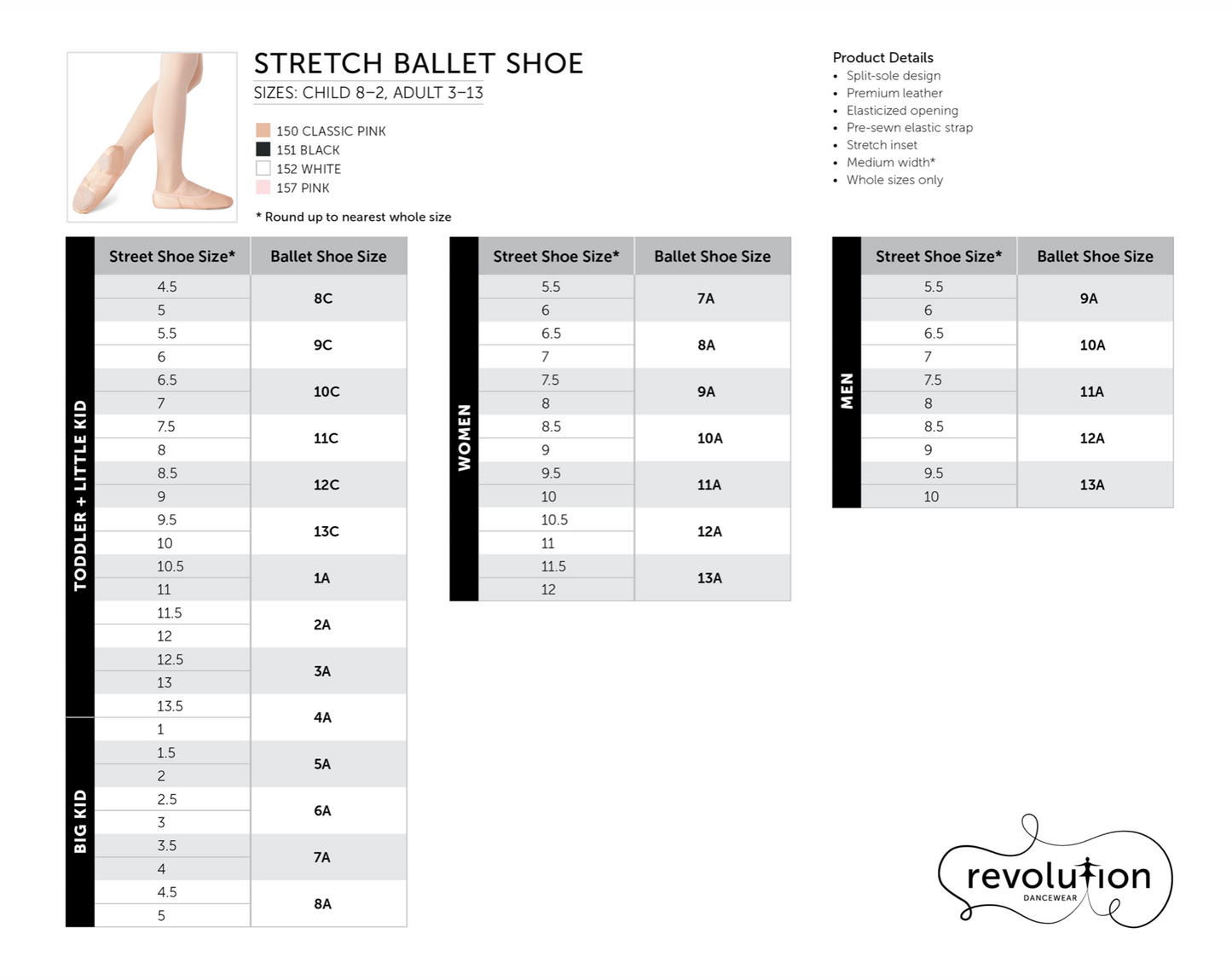 Stretch Ballet Shoes